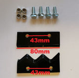 Blades for 150mm 200mm 250mm 300mm Auger bit Borer Post Hole Digger Holes 43cm