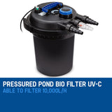 SUNSUN Aquarium External Canister Filter Aqua Fish Tank Pond Water UV Light 10000 L/H