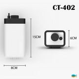 Aqua Aquarium Fish Tank Air Pump 2 Outlet Oxygen Fountain Pipes Stones AU plug