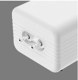 Aqua Aquarium Fish Tank Air Pump 2 Outlet Oxygen Fountain Pipes Stones AU plug