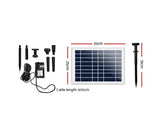 800LPH Solar Submersible pump Outdoor POND Pool Garden WATER Fountain Feature