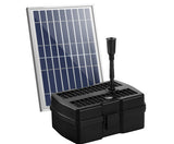 800LPH Solar Pond Pump with Eco Filter Box Water Fountain Kit
