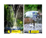 800LPH Solar Pond Pump with Eco Filter Box Water Fountain Kit