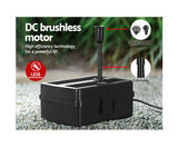 800LPH Solar Pond Pump with Eco Filter Box Water Fountain Kit