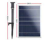 2.9m Solar Powered Pond Pump Outdoor Waterfall Bird Bath Fountains Kits