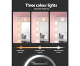 Dressing Table Led Makeup Mirror Stool Set 12 Bulbs Vanity Desk White