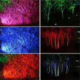 Underwater Submersible LED Solar Pool Lights with 3 Spotlight Heads Decoration