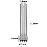 18W UV Lamp Bulb Aquarium Fish Tank Pond Steriliser Replacement Tube