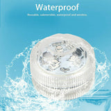 Aquarium Submersible Underwater RGB LED Light Remote Control Fish Tank Ball Lamp