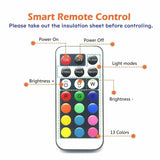 Aquarium Submersible Underwater RGB LED Light Remote Control Fish Tank Ball Lamp
