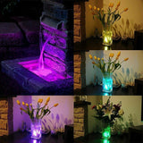 Aquarium Submersible Underwater RGB LED Light Remote Control Fish Tank Ball Lamp