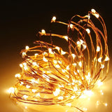 2-10M LED Copper Wire String Lights Fairy Lights Xmas Party Waterproof battery