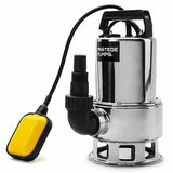 18,000L/H 1500W Submersible Dirty Water Pump Bore Tank Well Steel Automatic