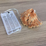 2-10M LED Copper Wire String Lights Fairy Lights Xmas Party Waterproof battery