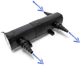 24W Aquarium Pond Tank Fish Tank Sterilizer UV Lamp Light Clarifier CUV-224