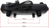 24W Aquarium Pond Tank Fish Tank Sterilizer UV Lamp Light Clarifier CUV-224