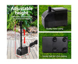 1100LPH Garden Solar Pond Pump Water Fountain Outdoor Submersible pump