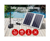 1100LPH Garden Solar Pond Pump Water Fountain Outdoor Submersible pump