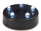 Solar pump Garden Outdoor Black Granite Couple Ball Water Fountain Feature SL411