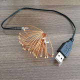 2-20M USB LED Copper Wire String Lights Fairy Lights Xmas Party Waterproof 5V
