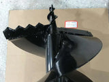 Double Impeller 250mm x 80cm POST HOLE EARTH DIGGER FENCE DRILL BIT 20mm DRIVE BLADE
