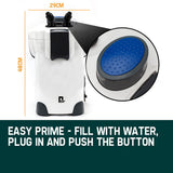 60W 2400L External Canister Aquarium Fish Tank Filter 9W UV STERILIZER