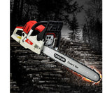 52cc 20" Oregon Bar Petrol Chainsaw Commercial E-Start Pruning Chain Saw