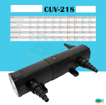 18W UV Clarifying Light Pond Clarifier Aquarium Fish Tank UV Sterilizer CUV-118