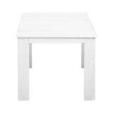 Gardeon Coffee Side Table Wooden Desk Outdoor Furniture Camping Garden White