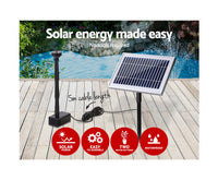 500LPH Solar Submersible pump Outdoor POND Pool Garden WATER Fountain Feature