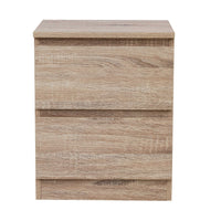 Artiss Bedside Table 2 Drawers - PEPE Oak