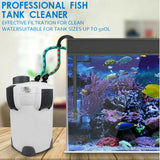 Aquarium External Canister Filter Aqua Fish Tank Pond Pump UV Light 1400 L/H AU