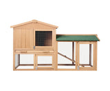 Large wooden Chicken Coop Rabbit Hutch Waterproof Pet House