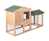 Large wooden Chicken Coop Rabbit Hutch Waterproof Pet House