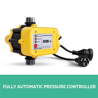 2500W Water Pump High Pressure Garden 5-Stage Tank Rain Auto Controller