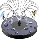 Solar Floating Fountain Pump for Bird Bath Fish pond swimming pool Garden decor