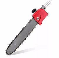 9T POLESAW POLE SAW CHAINSAW HEAD ATTACHMENT W/BAR+CHAIN FIT BAUMR-AG, MTM Multi