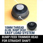 Twister Bump Feed Line Trimmer Head for Whipper Snipper Brush Cutter M10 Thread