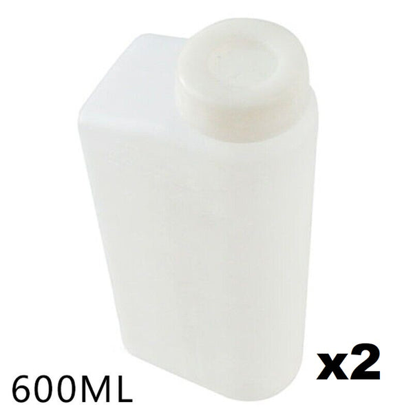 2x 2-Stroke Oil Petrol Fuel Mixing Bottle Tank Trimmer Chainsaw 1:25 1:20 1:40