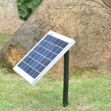 Day/Night Solar Panel POND WATER Fountain Feature PUMP W/ Battery LED Light 560L