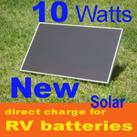 10W 10 Watt 16v Solar Panel, RV, direct Battery Charger