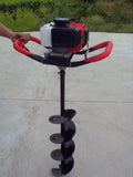 80CC Petrol Post Hole Digger Ice Drill Power Planter Auger Fence