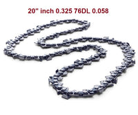 CHAINSAW GUIDE BAR Chain 20" inch Fits Baumr-AG/BBT/BAUS/RAIDEN/MTM 0.325 76DL