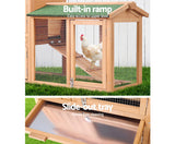 Large wooden Chicken Coop Rabbit Hutch Waterproof Pet House