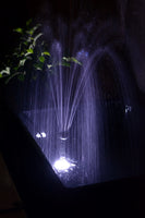 Day/Night Solar WATER Fountain Feature PUMP Timer Battery LED Light 1500LPH 3M