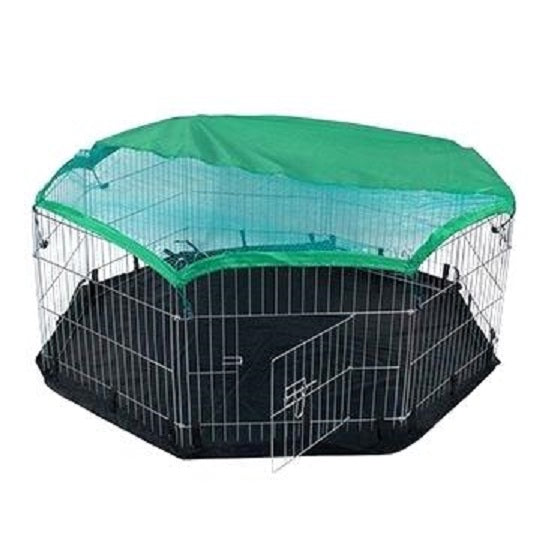 COVER MAT 8 Panel Pet Dog Playpen Pen Exercise Cage Puppy Crate Cat