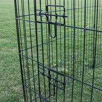 91cm 8 Panel Pet Dog Puppy Rabbit Enclosure Play Pen