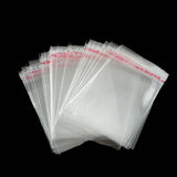 Self Adhesive Sealing Clear OPP Cellophane Resealable Plastic Bags C6 A5 A4 A3