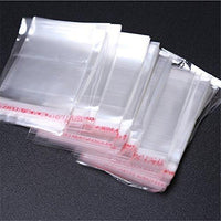 Self Adhesive Sealing Clear OPP Cellophane Resealable Plastic Bags C6 A5 A4 A3